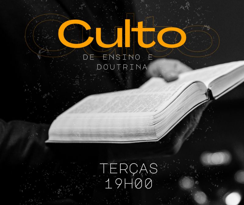 CULTO DE ENSINO E PALAVRA